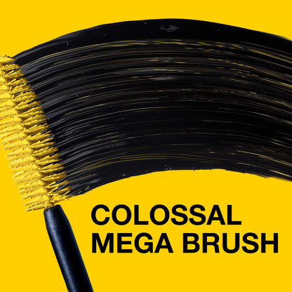 Maybelline Colossal mascara Glam Black 230 label close up