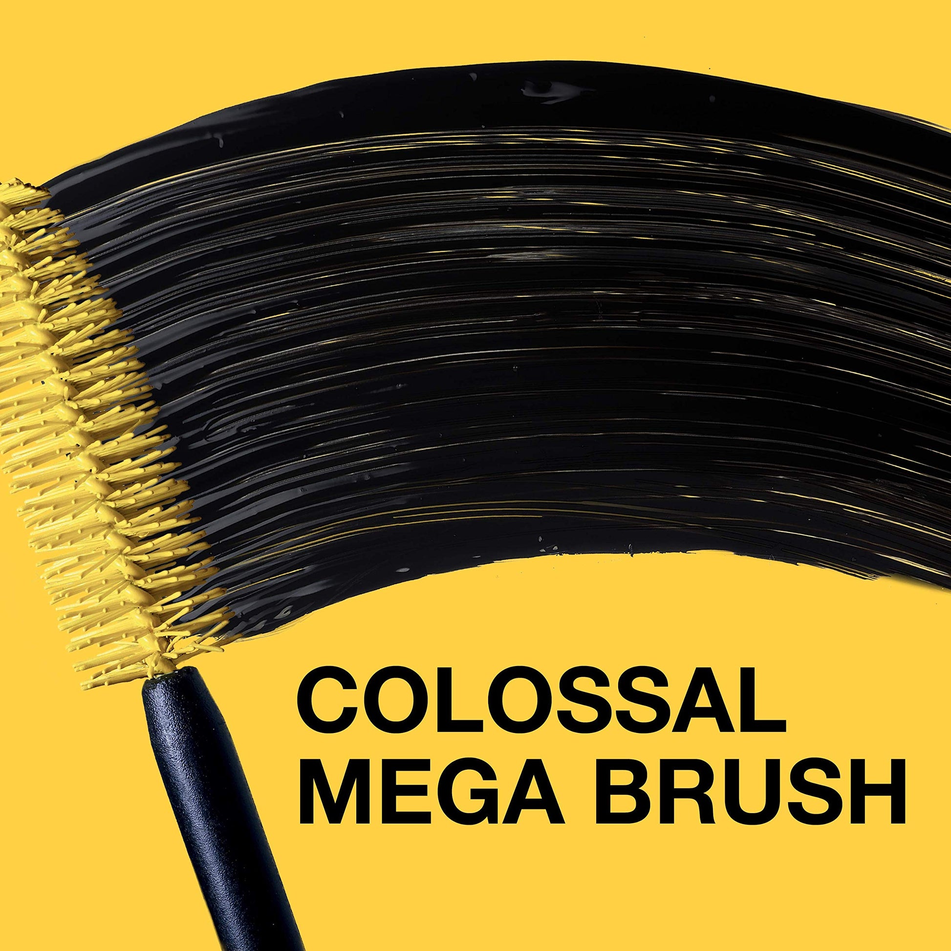 Professional eye makeup look using Maybelline Colossal mascara