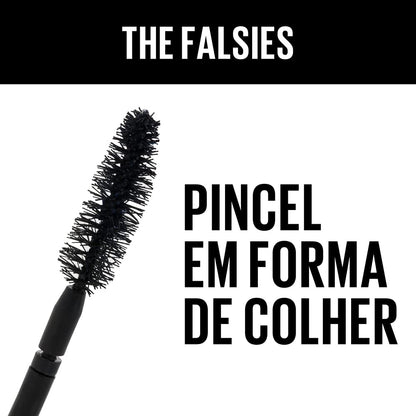 Side profile of Maybelline Falsies fiber mascara wand