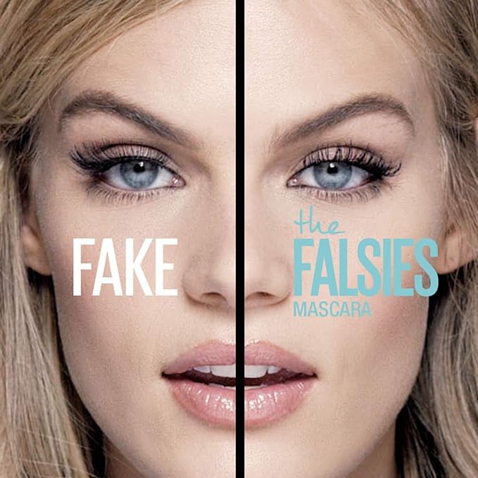 Side profile of Maybelline Falsies Mascara branding