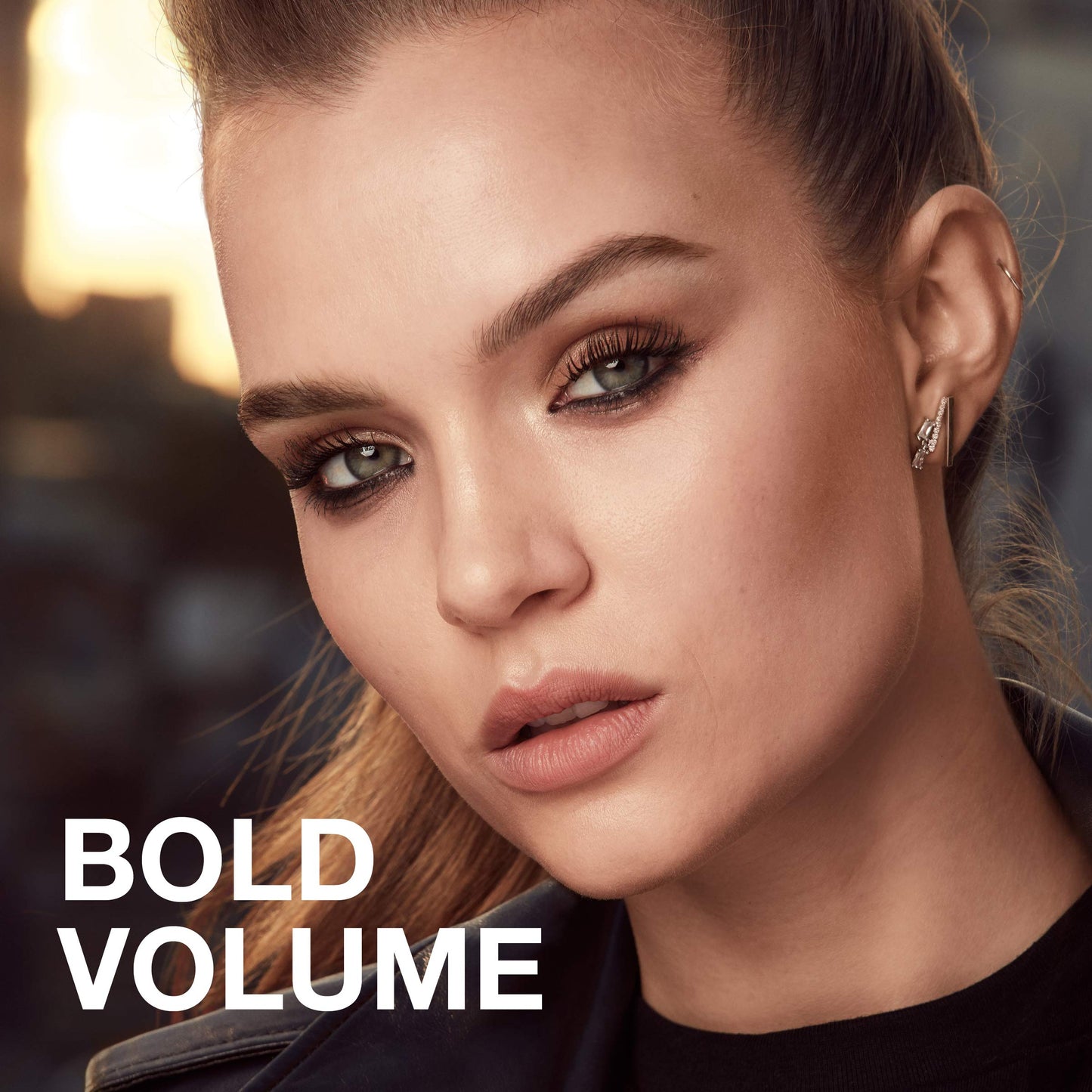 Full view of Maybelline Colossal waterproof mascara in retail packaging