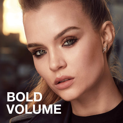 Full view of Maybelline Colossal waterproof mascara in retail packaging