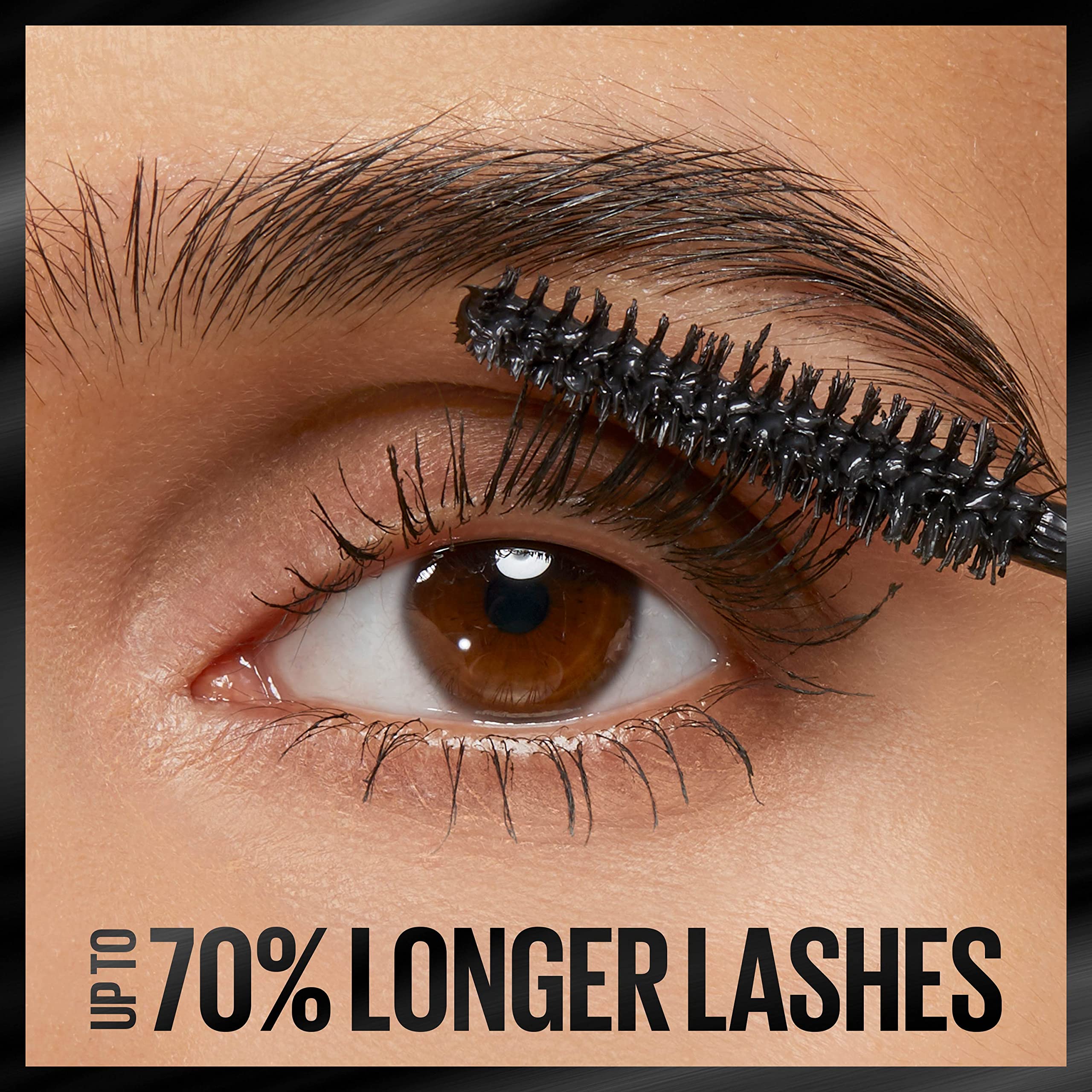 Maybelline Lash Stiletto mascara tube showing the shade Very Black 951