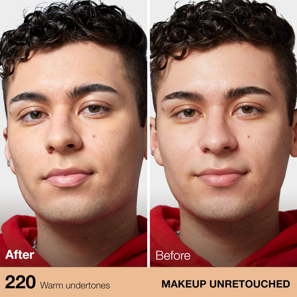 Maybelline New York liquid foundation shade 220 Natural Beige close-up