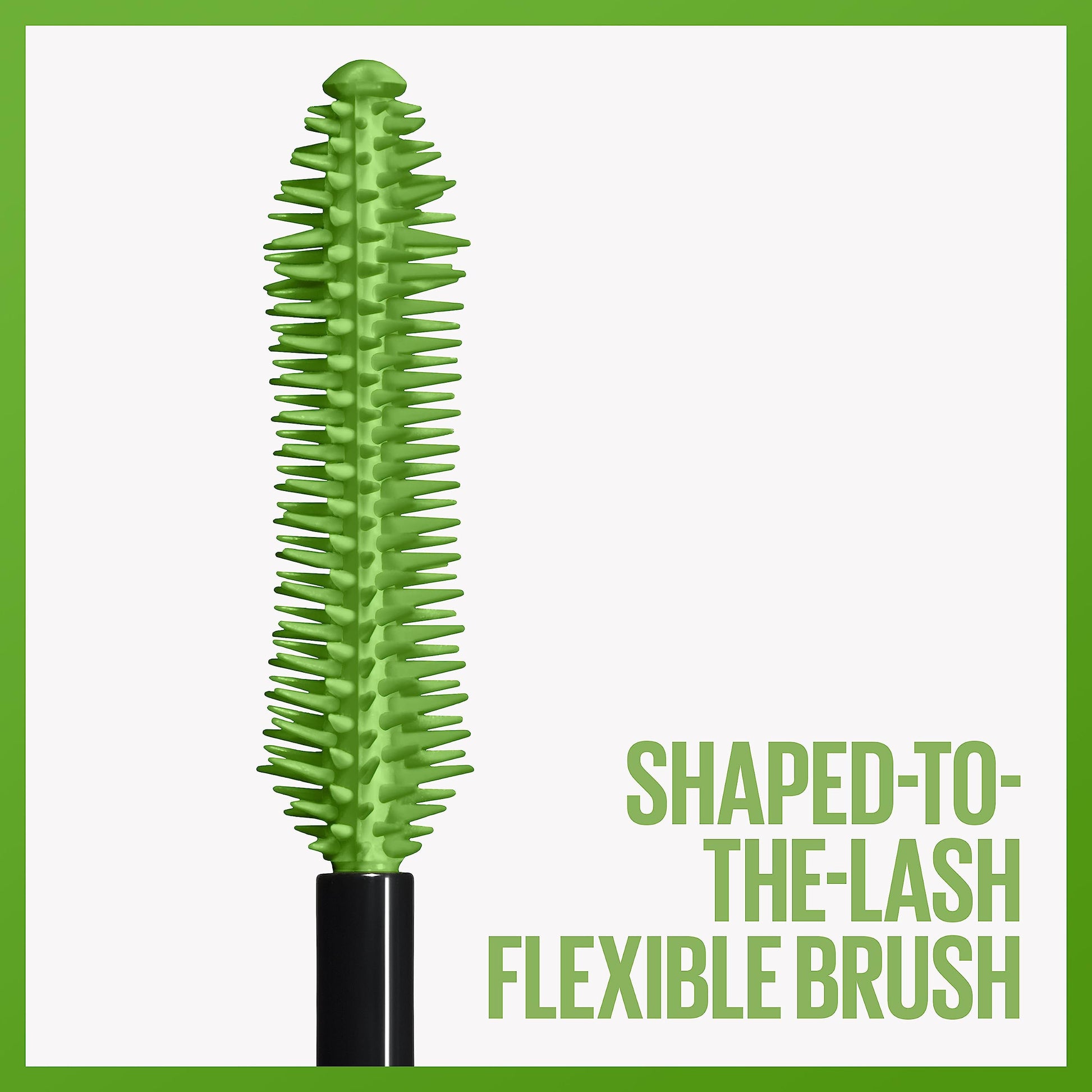 Maybelline Define-A-Lash Lengthening Washable Mascara very black shade swatch