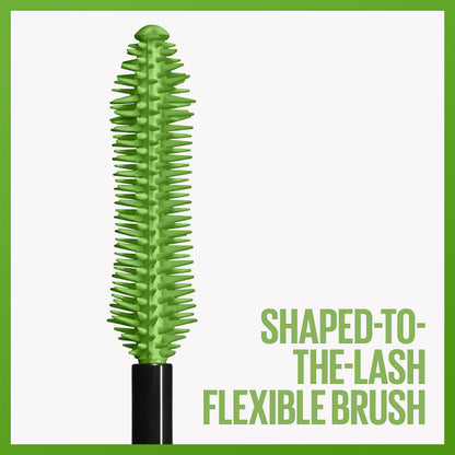 Maybelline Define-A-Lash Lengthening Washable Mascara very black shade swatch