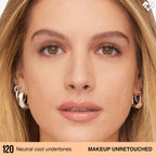 Maybelline Lumi Matte foundation label and size specification