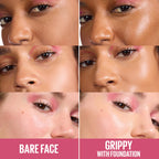 Maybelline Grippy Serum Makeup Primer bottle with pink dropper