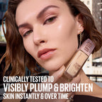 Niacinamide and hyaluronic acid ingredient benefits highlight graphic illustration