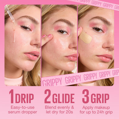 Maybelline Grippy Serum 2 percent niacinamide ingredient label