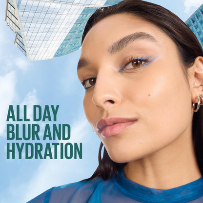 Application of Maybelline Poreless Jelly Primer on skin
