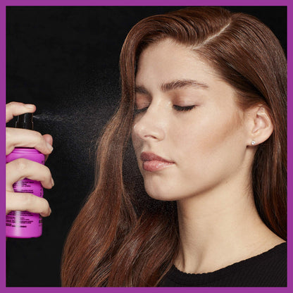 Side profile of Maybelline 3.4 fluid ounce setting spray bottle