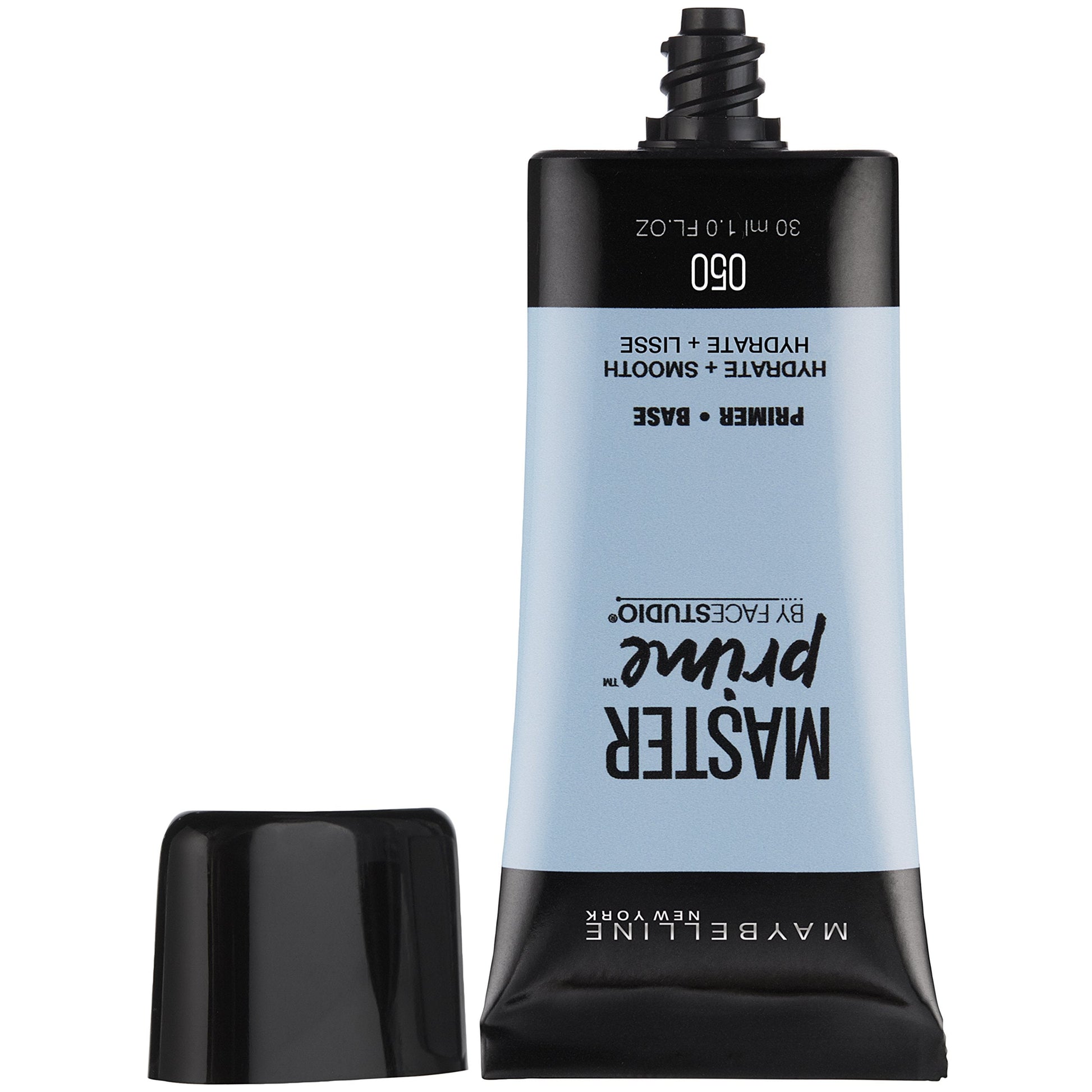 Maybelline master prime makeup base product packaging