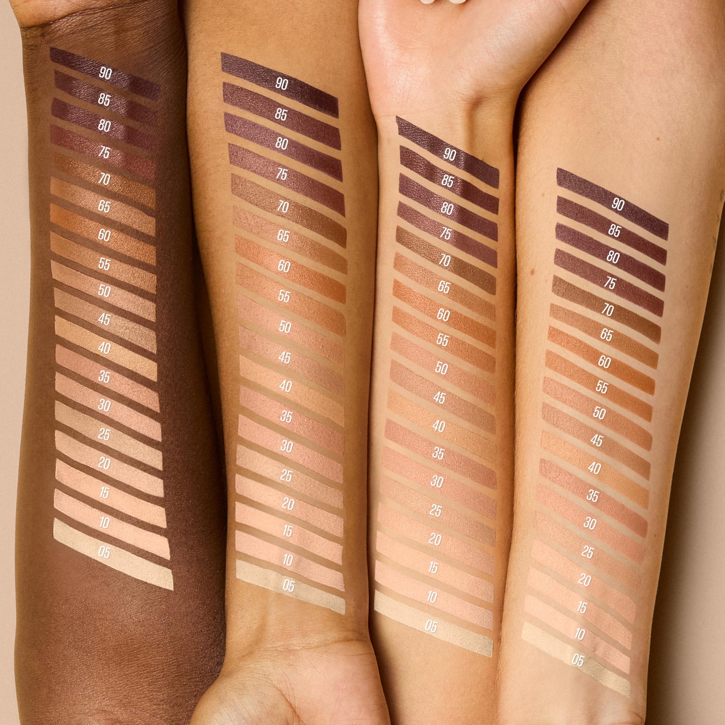 All in one creamy face stick for contouring and concealing
