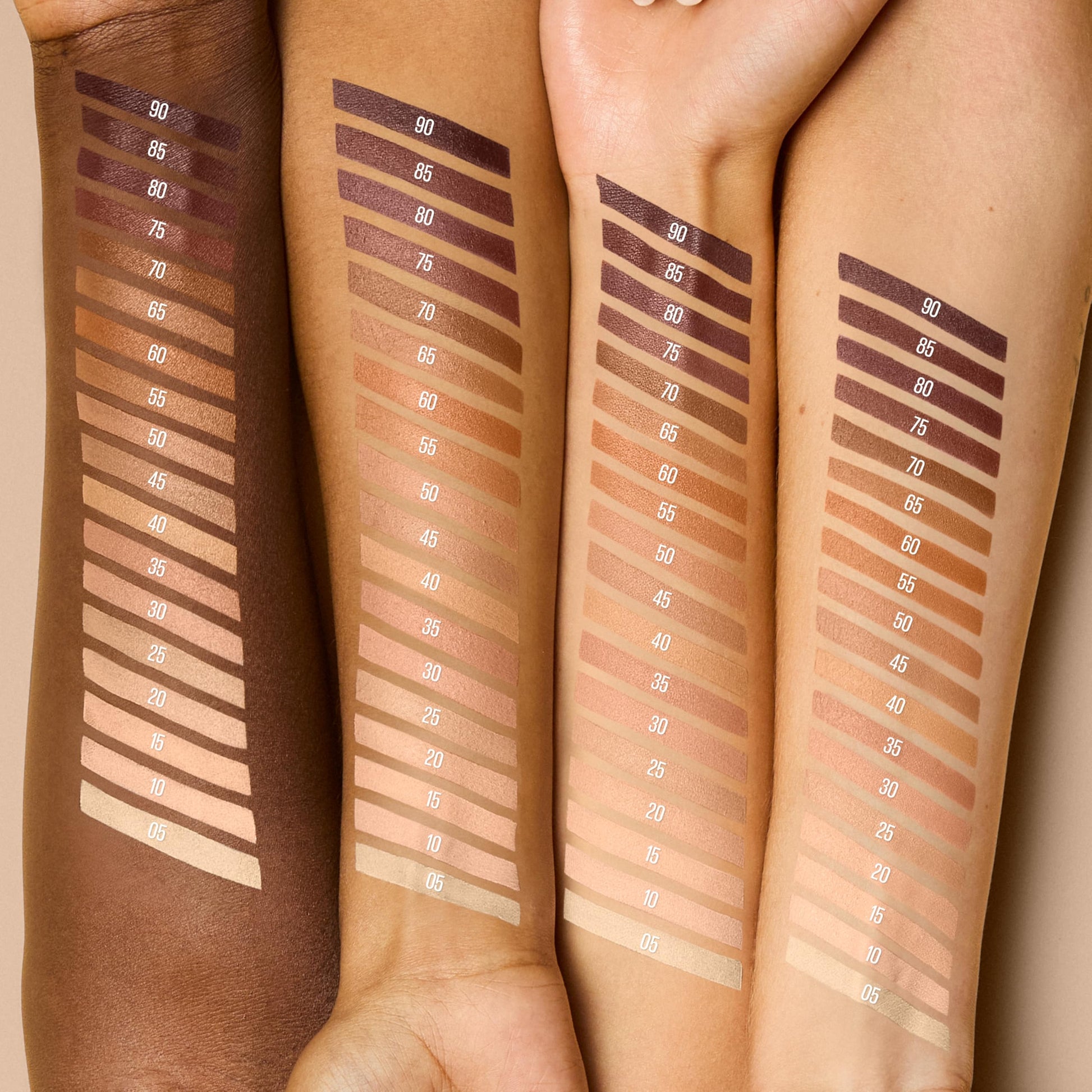 All in one creamy face stick for contouring and concealing