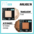 Maybelline matte poreless powder back label details