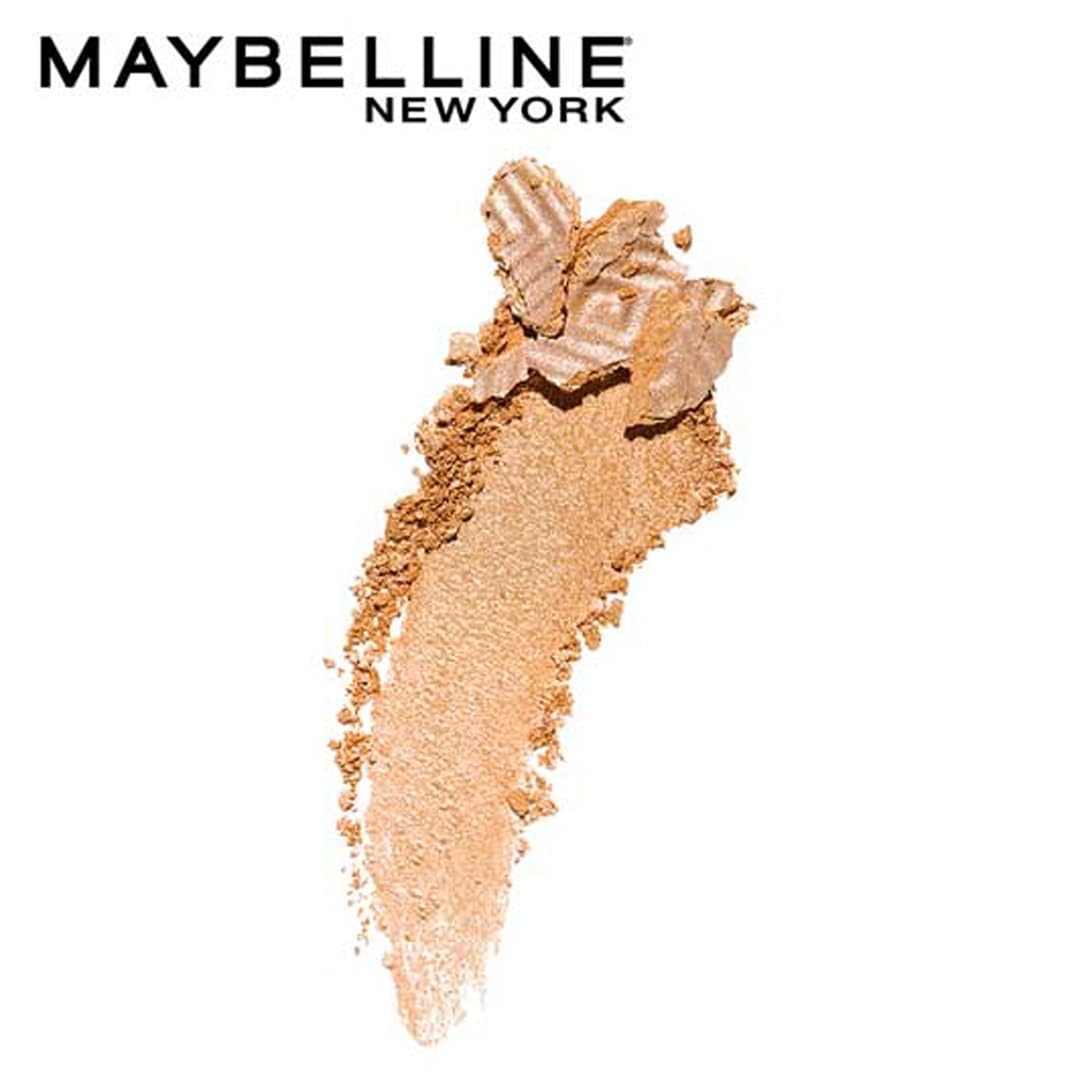 Authentic Maybelline USA imported metallic makeup highlighter for warm skin tones