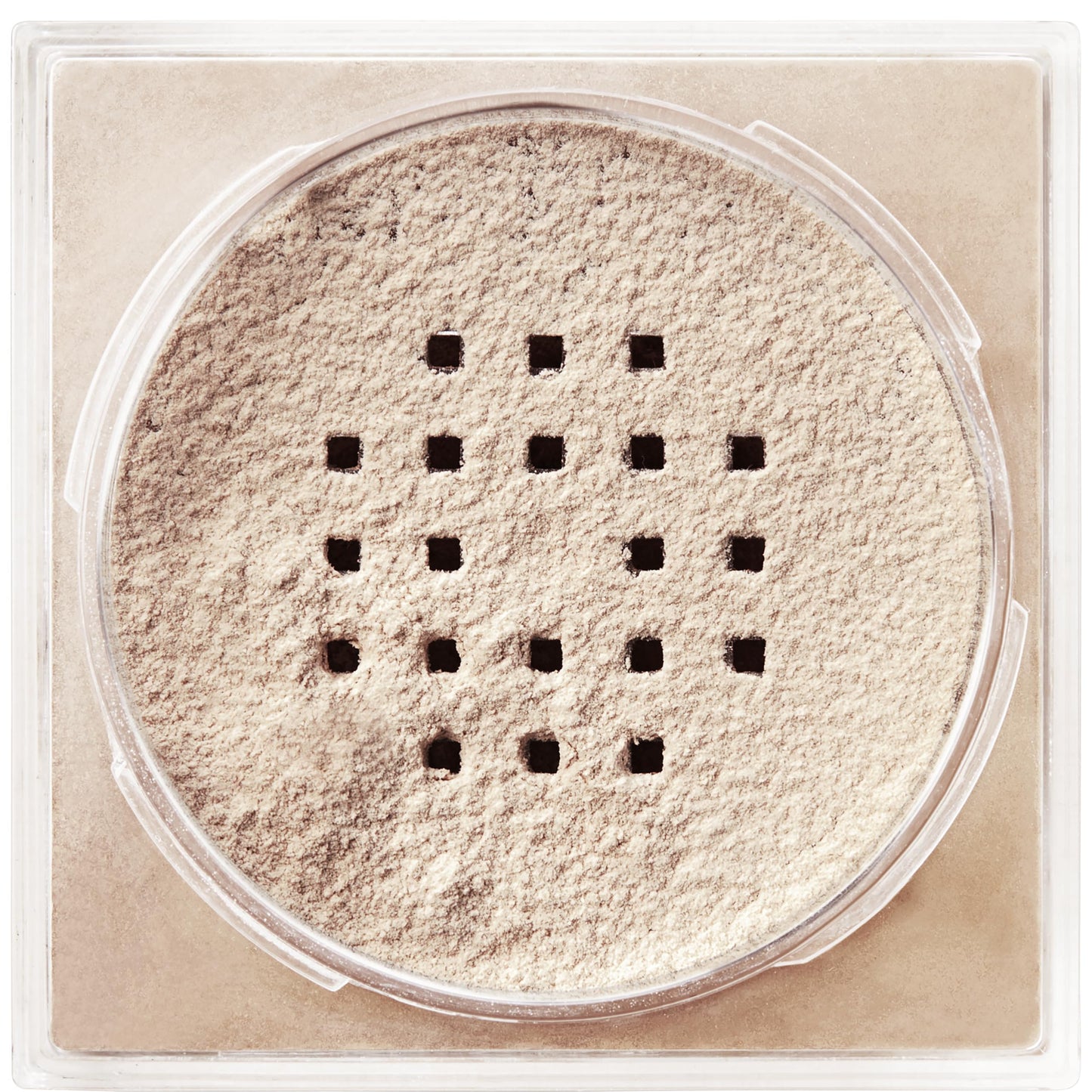 Back of Maybelline Fit Me loose powder packaging