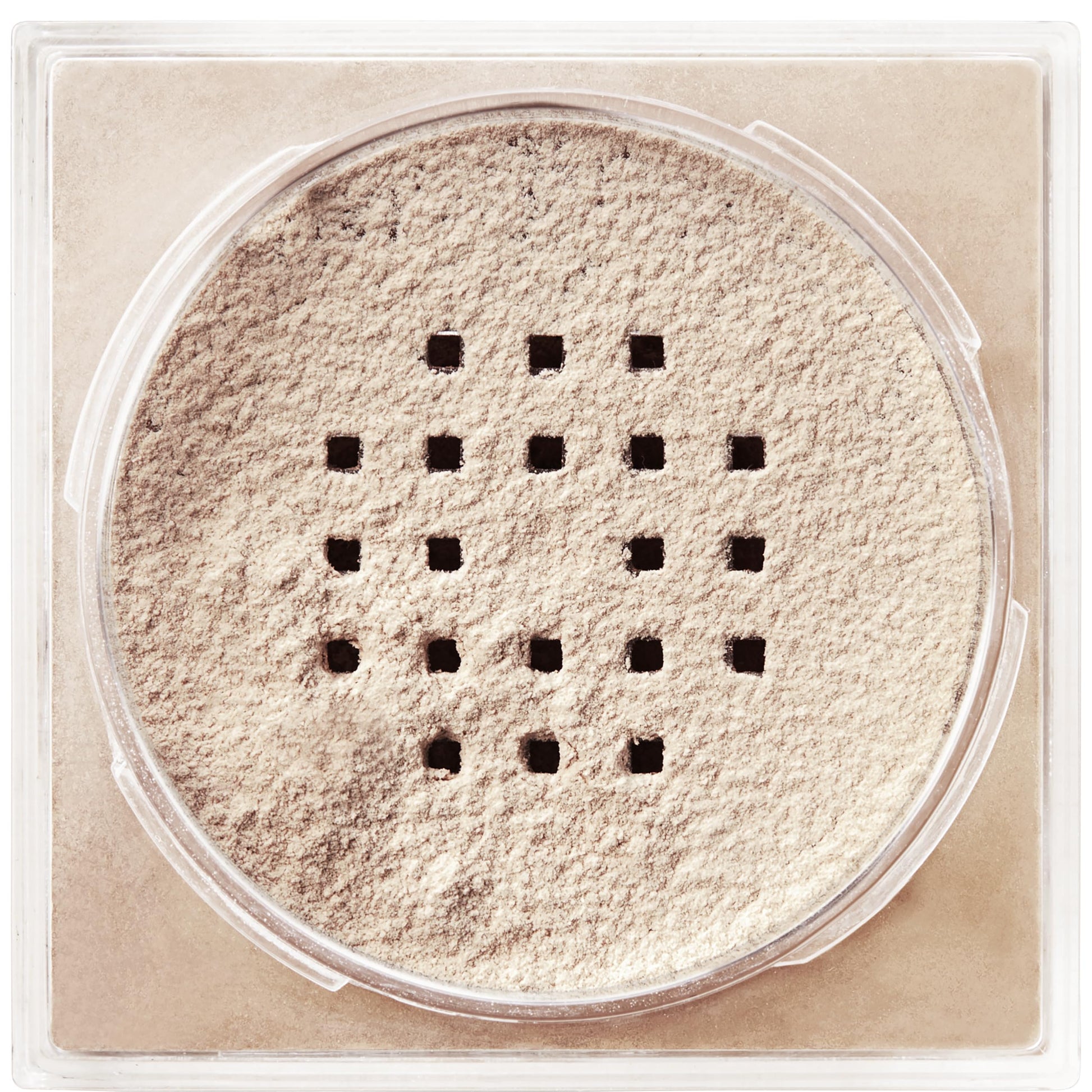 Back of Maybelline Fit Me loose powder packaging