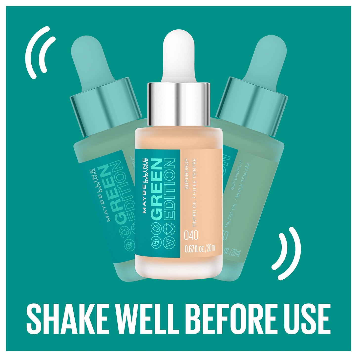 Maybelline New York imported clean beauty skin tint for a dewy and radiant complexion