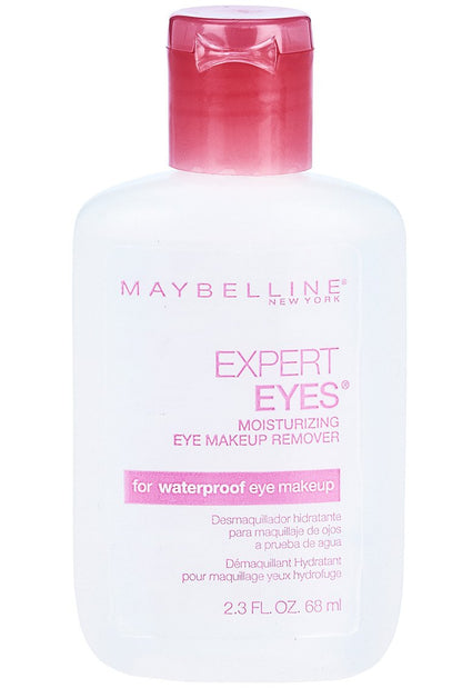 Maybelline eye makeup remover packaging details