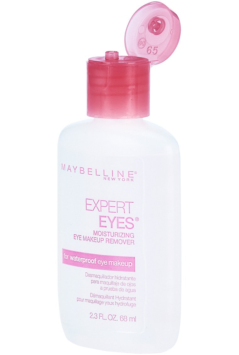 Top down view of Maybelline Expert Eyes 2.3 fluid ounce bottle