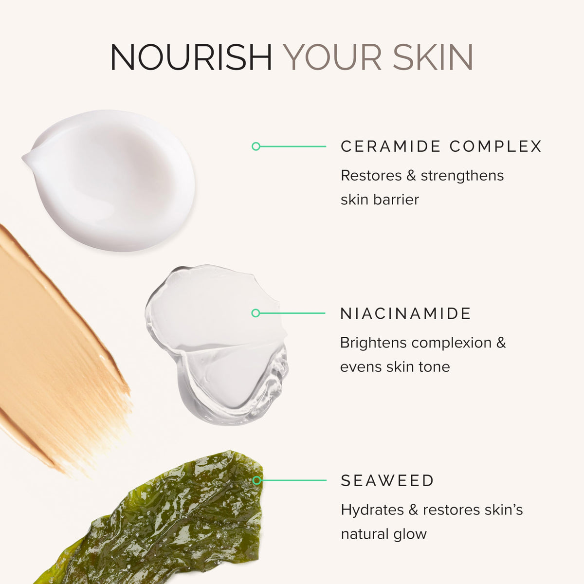 Close up of Mdsolarsciences sheer tinted moisturizer texture