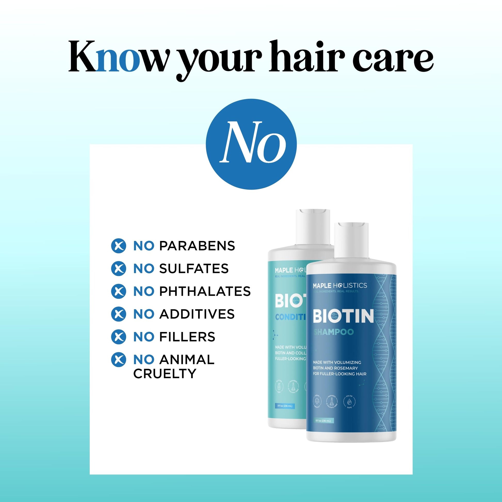 Authentic USA imported Maple Holistics hair growth bundle for men and women.