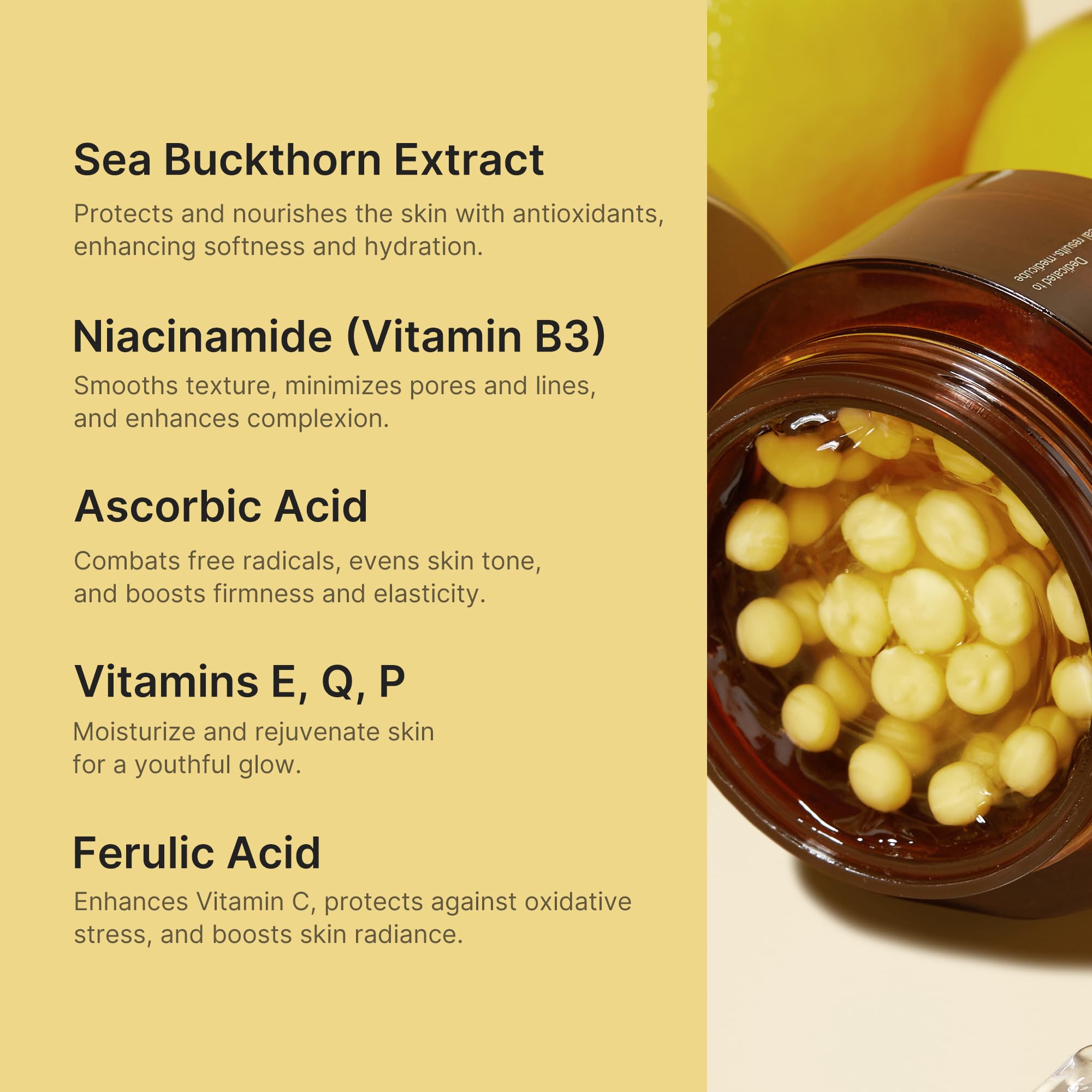 Medicube Korean Skincare Vitamin C radiance moisturizer application close up