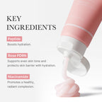 Medicube Pdrn Pink Hyaluronic Moisturizing Cream ingredient highlight label