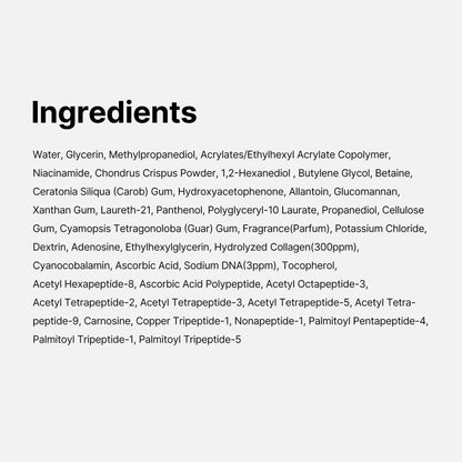 Medicube firming hydrogel mask separating into face application pieces