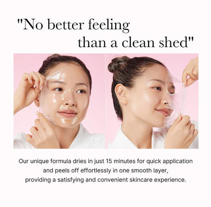 Medicube hydrolyzed collagen peeling facial mask container