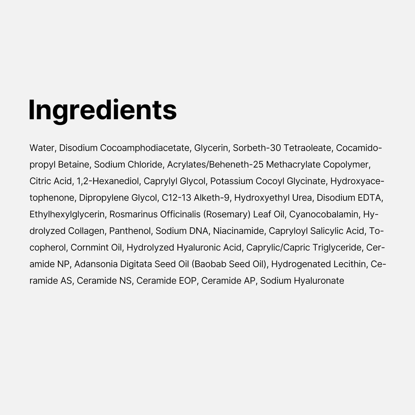 Application of Medicube PDRN cleanser on skin