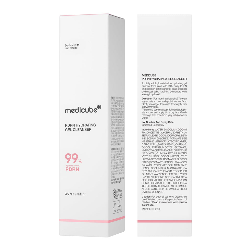 Medicube PDRN Jelly To Foam Cleanser lifestyle setting display