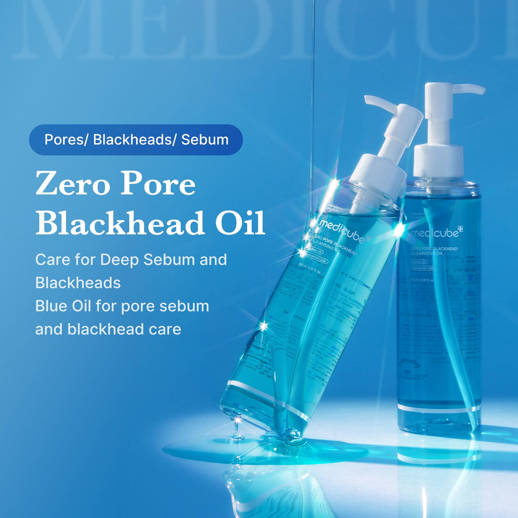 Medicube Zero Pore Blackhead Cleansing Oil texture demonstration