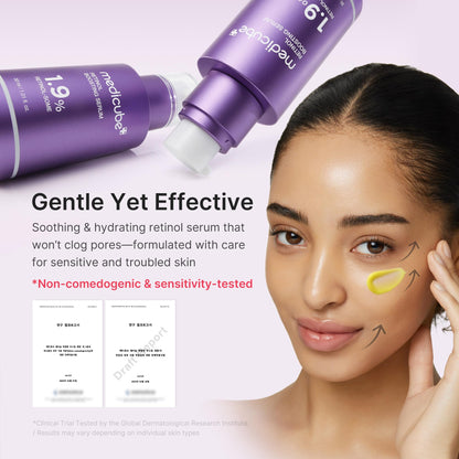Clinical application of Medicube Retinol Boosting Serum
