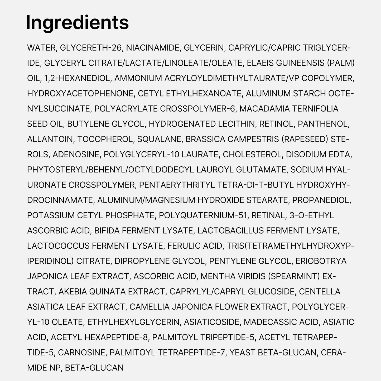 Detailed view of Medicube Retinol Boosting Serum pump bottle