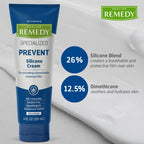 Medline Remedy skin protectant cream side angle view