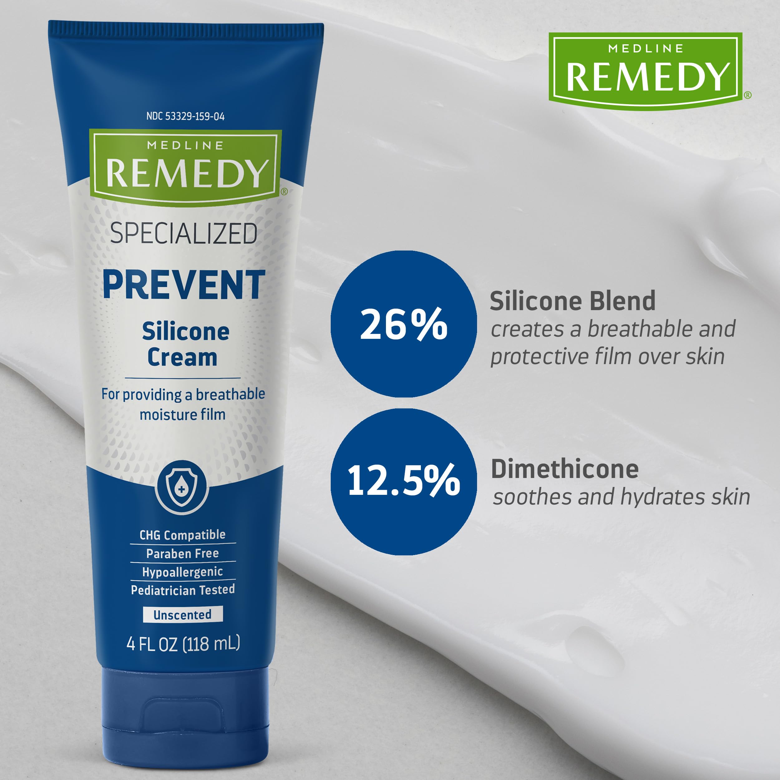 Medline Remedy intensive skin therapy hydraguard d replacement packaging view