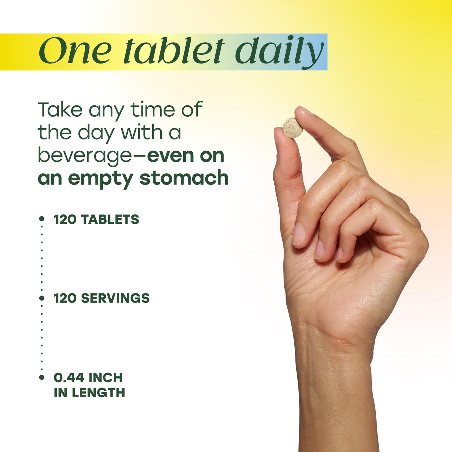 Authentic USA imported premium quality dietary supplement container for daily wellness routing