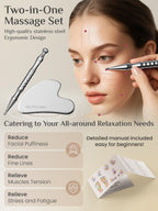 Rena Chris dual-tip acupuncture pen close up view