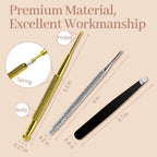 Complete set components laid out for application
