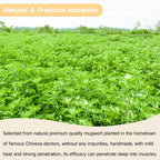 Natural Artemisia argyi herbal filling detail
