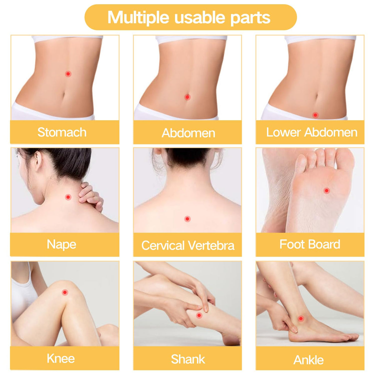 Traditional moxibustion therapy usage setup example