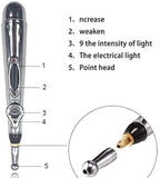 Zeerkeer meridian energy pulse massage pen digital display