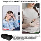 Hingtai headache relief clip showing textured inner contact