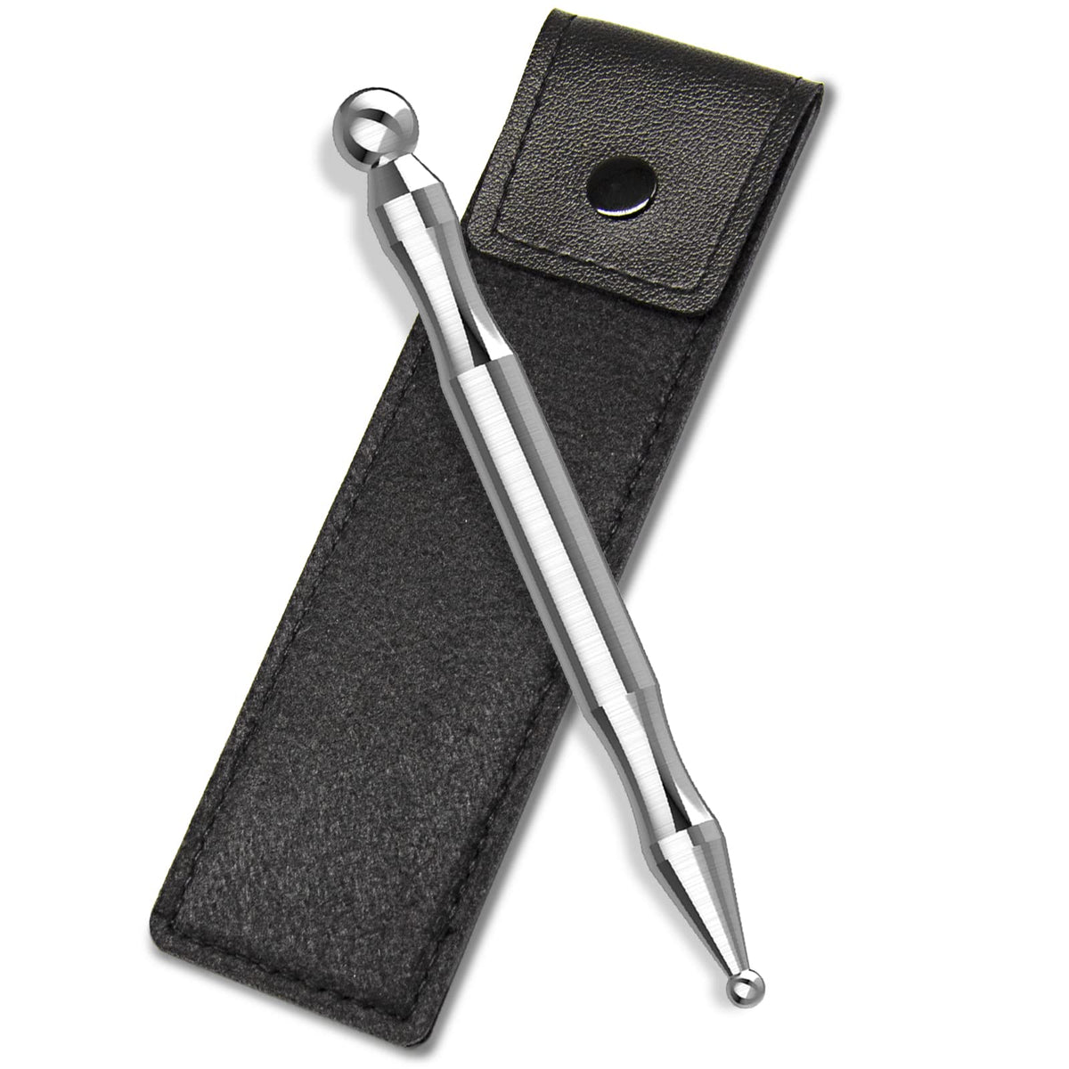 Melonsun stainless steel wellness tool neatly packaged for travel