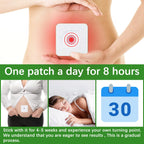 DAZZTIME Benjen Mugwort Belly Patch lifestyle application demonstration