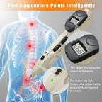 Wanna-Store Heswea pain relief therapy device with three interchangeable massage heads