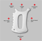 Royrosa ceramic guasha showing body and back massage grip